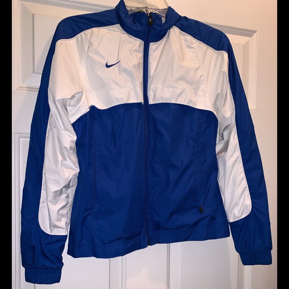 royal blue nike jacket womens